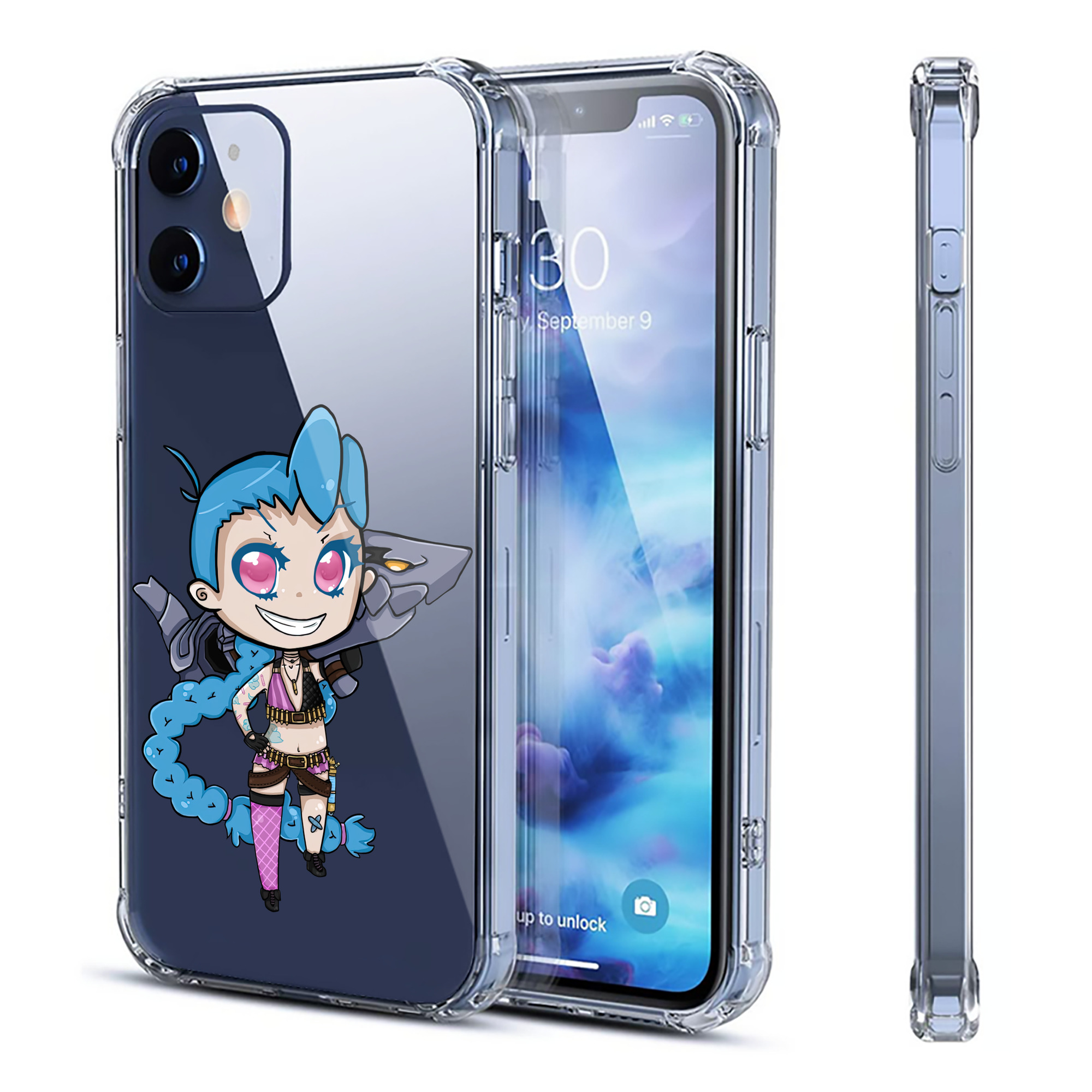 （画像用） リーグ・オブ・レジェンド League of Legends LOL 【iPhone 12シリーズ対応】透明スマホケース（クリアソフトケース）